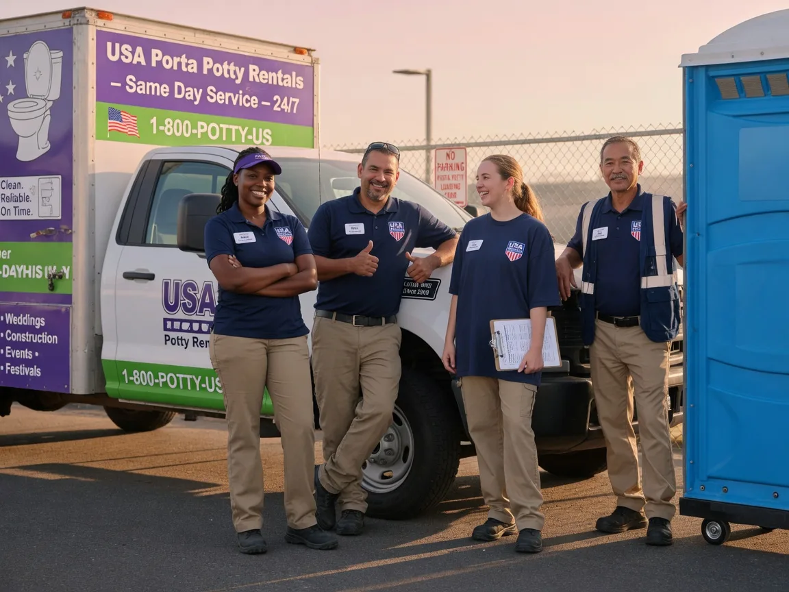 Porta Potty Rental company in Montesano, WA